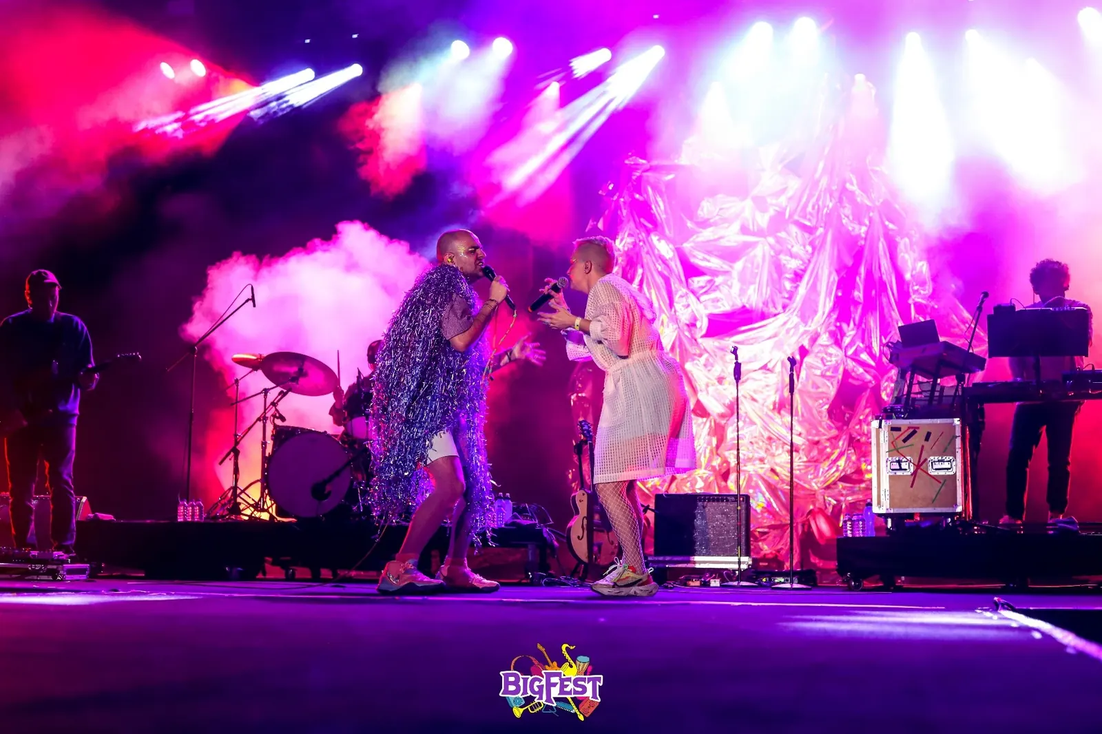 Stage, sound and lighting