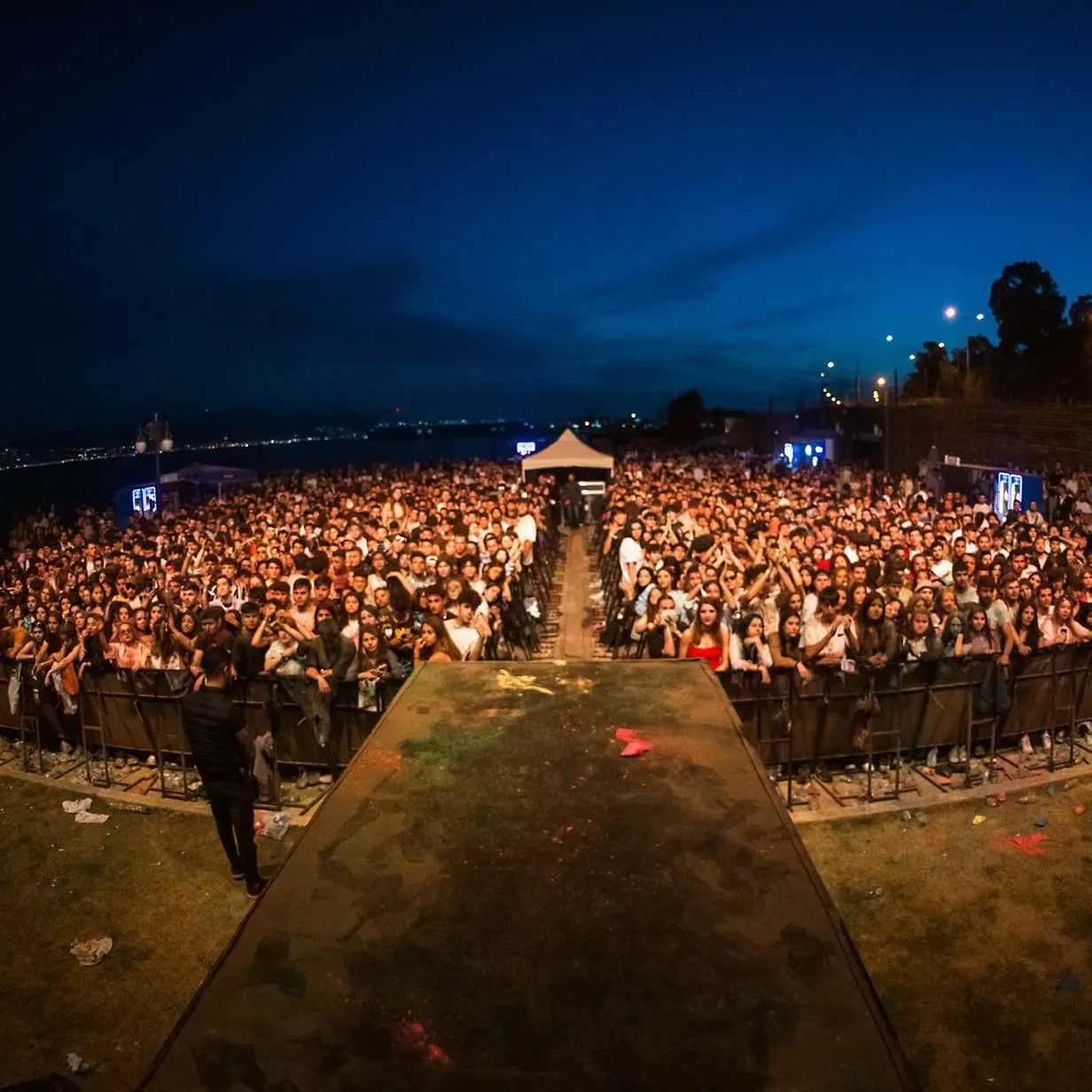 Stage, sound and lighting